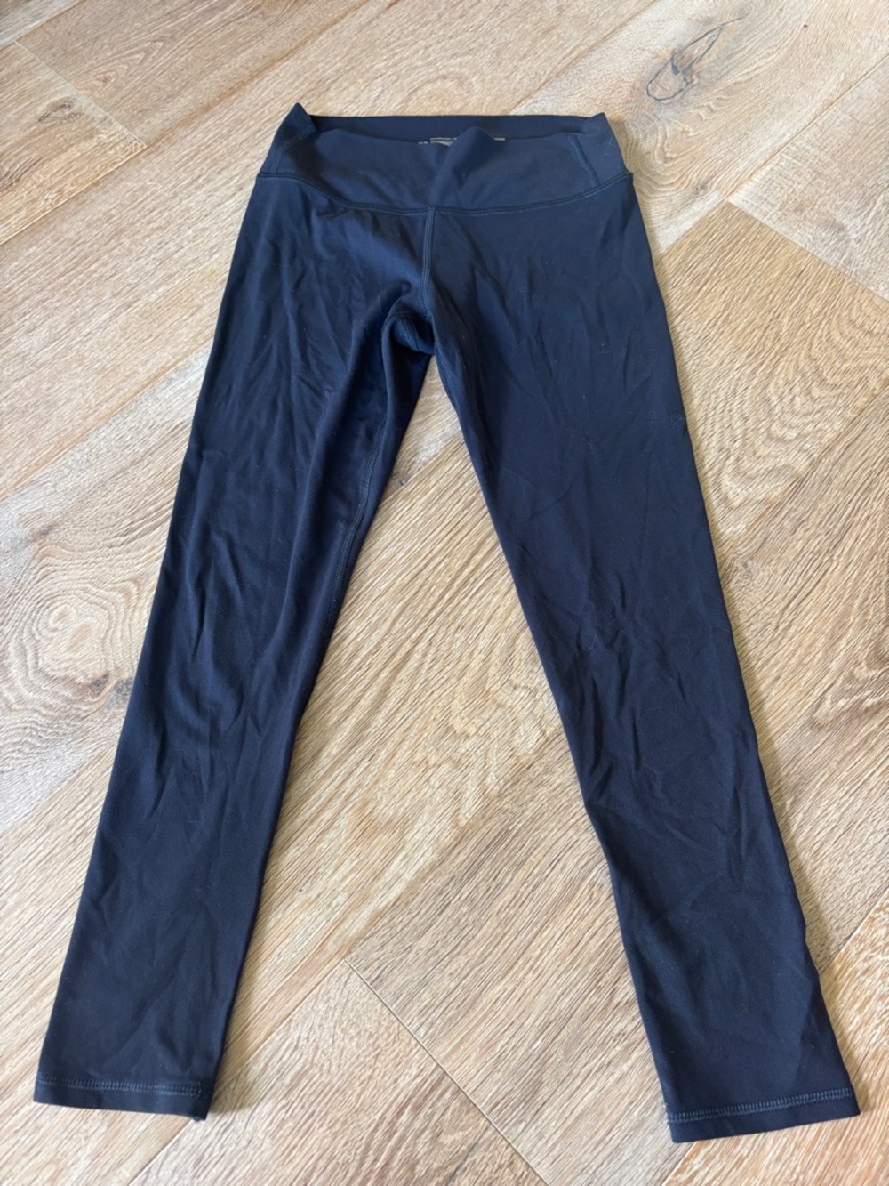 Black High-Waist Athletic Leggings